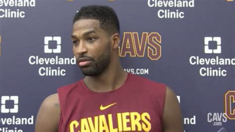 nba players laugh as tristan thompson says cavs are still team to beat
