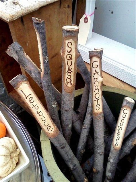 24 Diy Garden Plant Markers Plant Label Easy Ideas