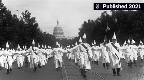 a century ago white protestant extremism marched on washington the new york times