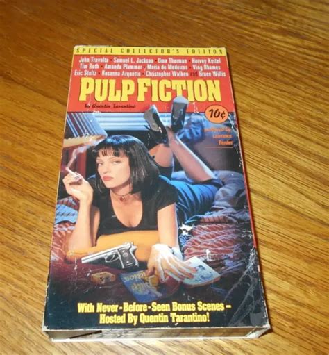 Pulp Fiction Vhs Special Collectors Edition John Travolta