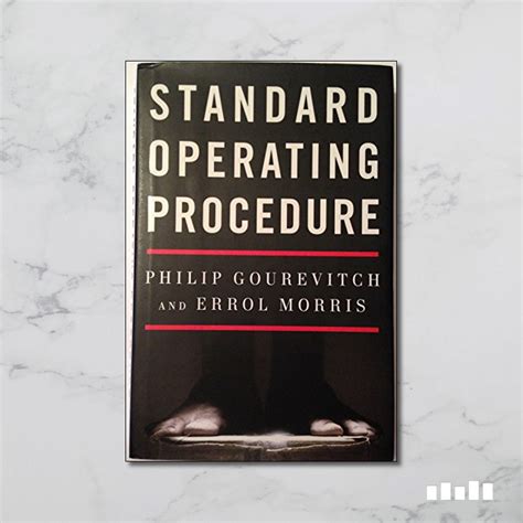 Standard Operating Procedure Five Books Expert Reviews