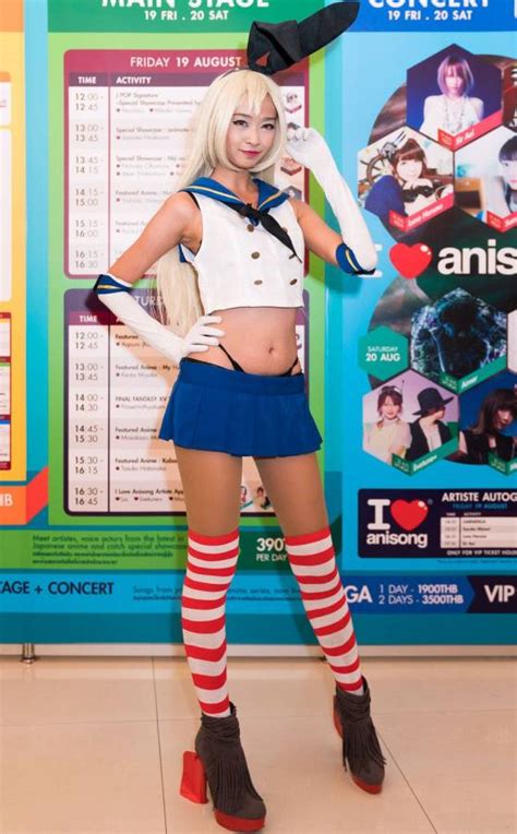 Asian Cosplay Girls At Thailand Anime Festival In Bangkok Thai Sirens