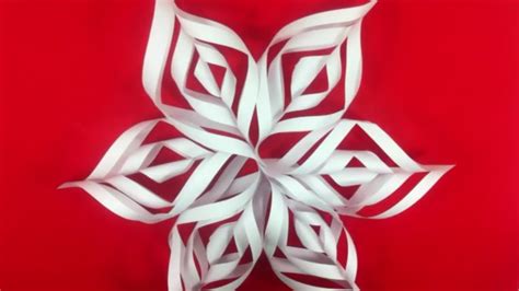 Como Hacer Copos De Nieve De Papel Paper Snowflakes Origami Tutorial