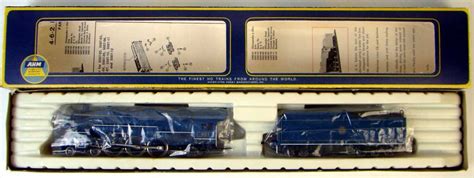 Ahm5087 10 Cnj Blue Comet 4 6 2 Heavy Pacific Locomotive Ho Scale