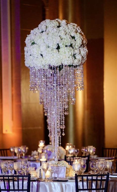 1001 Best Images About Centerpieces Bring On The Bling Crystals