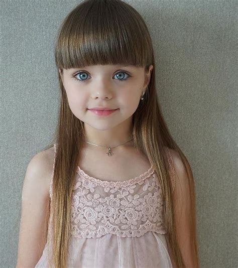 Russian Six Year Old Girl Anastasia Knyazeva Is Called The Most