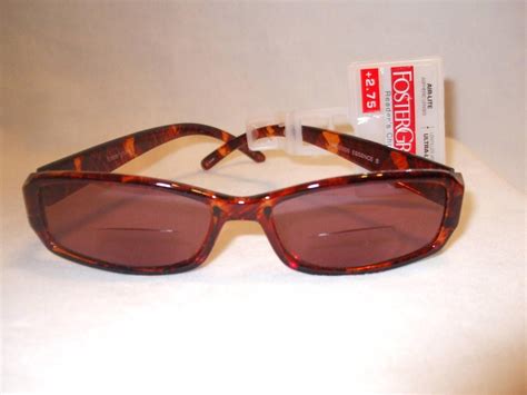 Foster Grant Tortoise Bifocal Tinted Sunglasses Readers 2 00 2 75 New Ebay