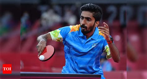 Sathiyan Leads Indian Charge At Czech International Open Tt More