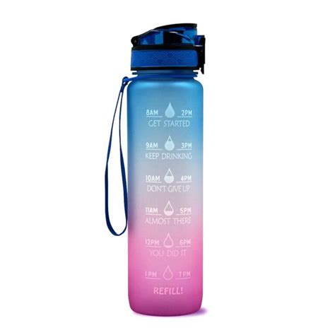 Water Bottle With Time Marker Suprify