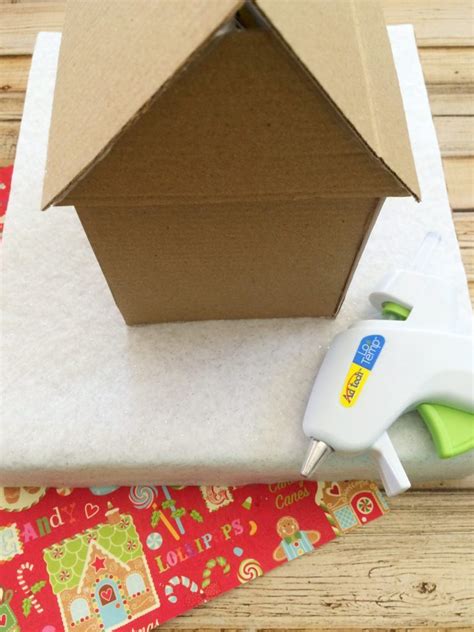 Make Your Own Cardboard Gingerbread House Moments With Mandi