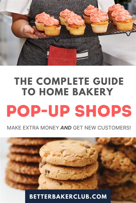 The Complete Guide To Home Bakery Pop Up Shops Better Baker Club