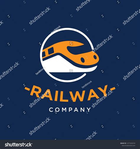 Railway Train Logo Design Inspiration Railway Rail Train Logo