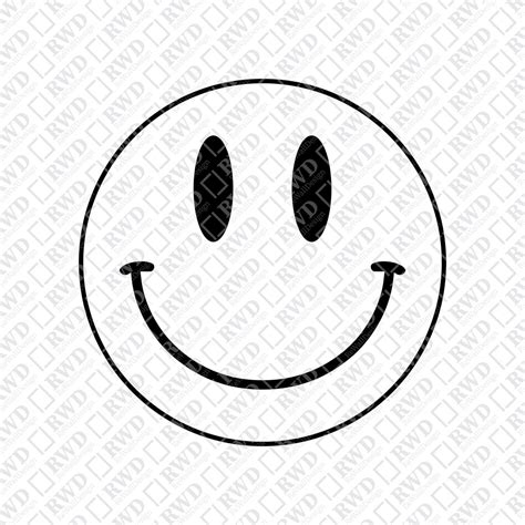 Smiley Face Svg Smiley Face Happy Face Svg Smiley Face Png Etsy