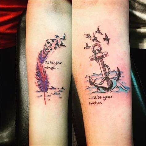 Couple Matching Tattoo Designs To Express Your Love Cute Hostess For