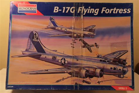 1995 Big Monogram B 17g Flying Fortress 148 Scale Airplane Model Kit