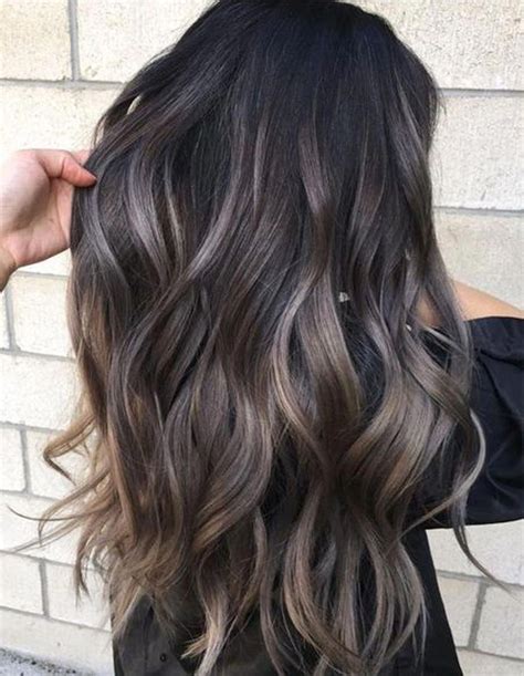 Ash Brown Highlights For Dark Brown Hair Best Hairstyle Of The Day