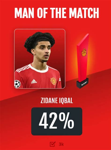 The United Stand On Twitter 🔥 With 3000 Votes Zidane Iqbal Is Your