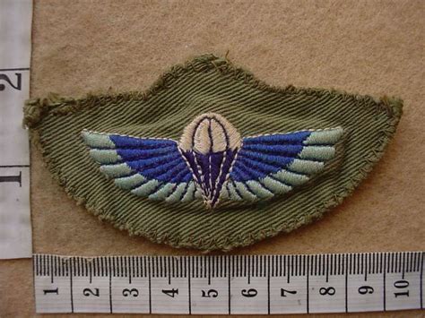 8957 Rhodesian Special Air Service Parachute Wings Camo Dress Ref