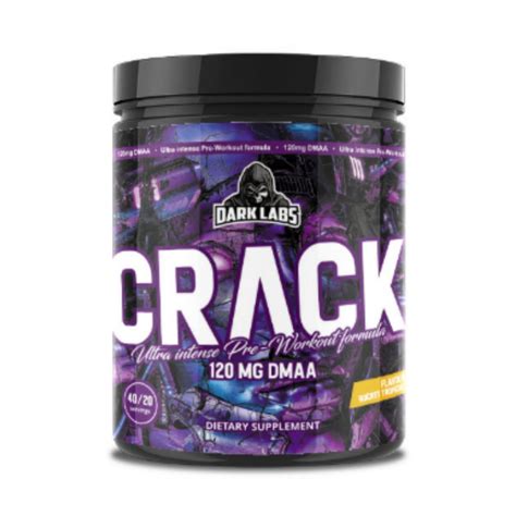 dark labs crack pre workout 40 servings get that power supplement shop
