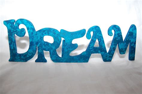 Dream Word Dream Handmade Self Standing Dream Word Affirmation