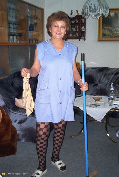 Naughty Mature Cleaning Maid Makes It Dirty
