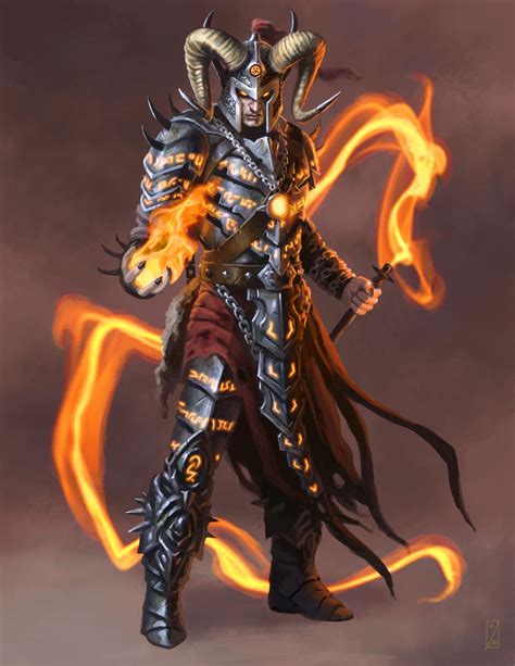 Warlock Dark Fantasy Art Fantasy Characters Mage