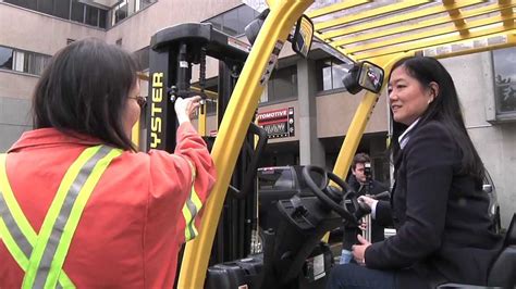Powered industrial trucks, commonly called forklifts or lift trucks, are used in many industries, primarily to move materials. Learning to drive a forklift - YouTube