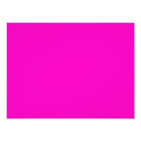 Neon Hot Pink Light Bright Fashion Color Trend Photo Print Zazzle