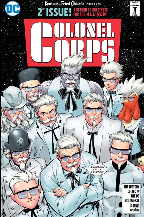 Kfc The Colonel Corps From Dc Album On Imgur History Of Kfc Comic