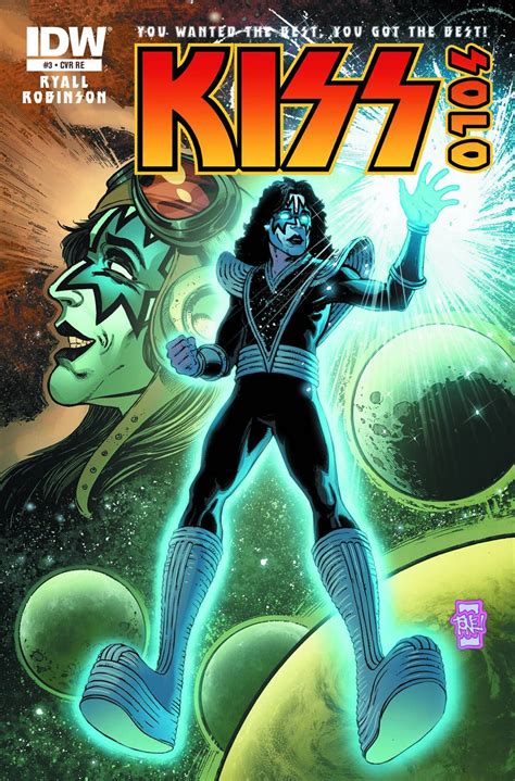 Kiss Solo 3 Of 4 Retailer Exclusive Variant Cover Idw Kisssolo