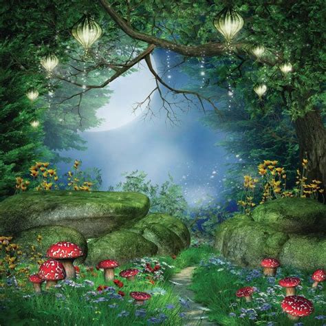 Enchanted Forest Backdrop Forest Backdrops Photography Backdrops