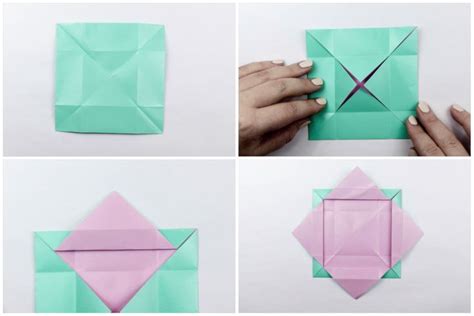 How To Fold An Origami T Box Origami Stars Origami Design