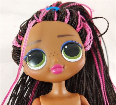 Mga Lol Surprise Omg Remix Honeylicious Braided Hair Nude Doll For Redressooak