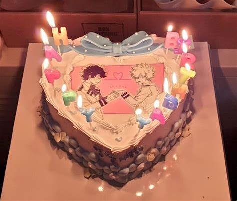 KatsuDeku~勝デク~Kacchan + Deku~Bakugou x Midoriya | Anime cake, Cake