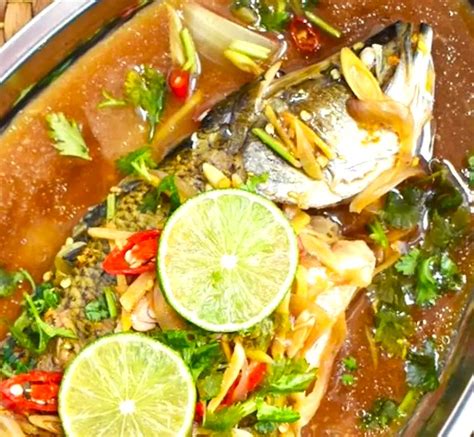 √ Resepi Ikan Siakap Stim Ala Thai