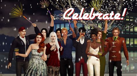 🎆 Happy New Year 🎆 Sims 4 Sims 4 Mods Poses