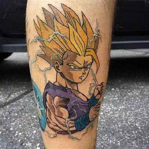 Más de 60 juegos de dragon ball te esperan junto a goku y sus amigos. Tatuajes Gohan Dragon Ball | Tatuajeclub.com