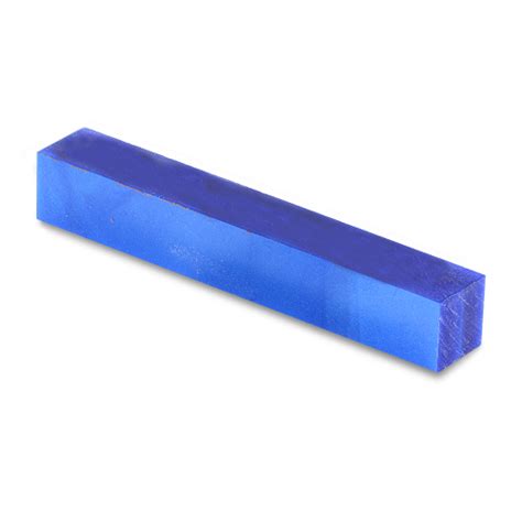 Acrylic Acetate Pen Blank Blue With Shades Of Pearlized Blue