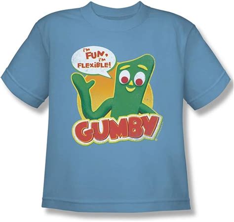 Amazon Com Gumby Youth Fun Flexible T Shirt Clothing Shoes Jewelry