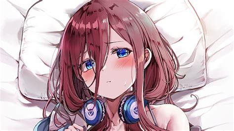 Descarga Gratis Anime Original Computadora Chica Auriculares