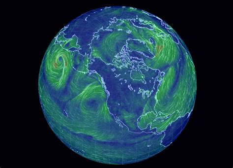 Map Of Wind Currents