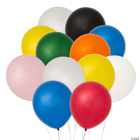 Bulk 11 Latex Balloon Assortment Oriental Trading