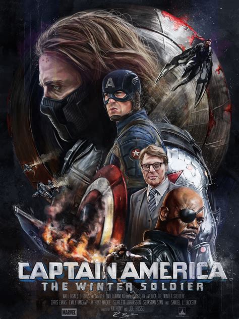 Captain America: The Winter Soldier / Poster Posse #5 on Behance