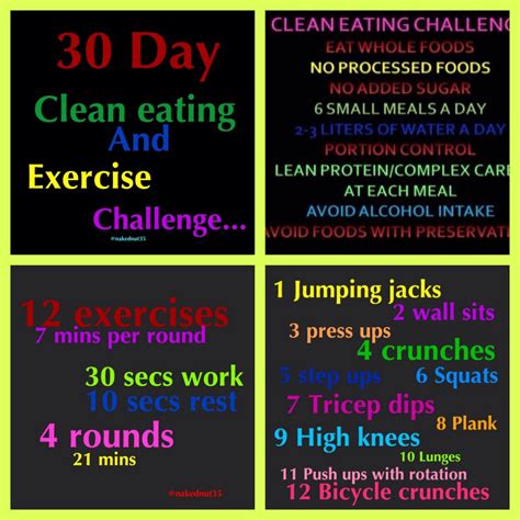 Lbd Season Will Be Here Soon Try My 30 Day Eating Clean And Exercise