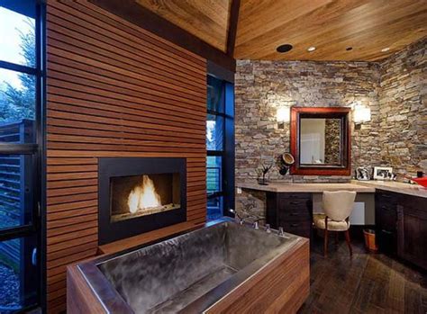 You guys were so welcoming of me and supportive of my first blog post (remember the master bedroom closet design?) a couple weeks ago (thank you!). 20 Beautiful Master Bathroom Designs With Fireplaces - Housely