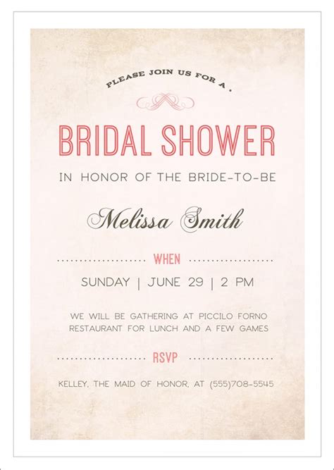 See more ideas about bridal shower invitations free, bridal shower invitations, bridal shower. 25+ Bridal Shower Invitation Templates - Download Free ...