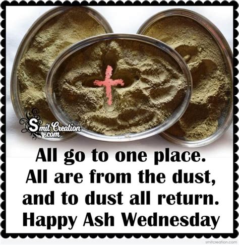 Ash Wednesday Images With Quotes Ash Wednesday Wishes Image Card With