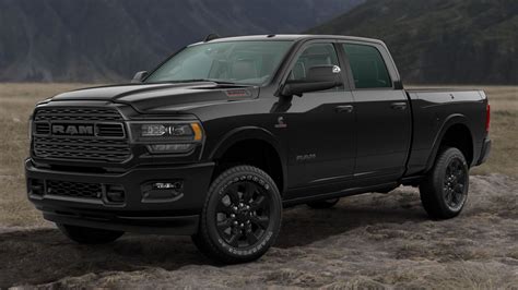 Ram Quietly Opens Orders For 2020 Ram 25003500 Limited Black Pickups