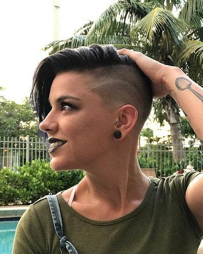 lt17062065223399 half shaved hair girls short haircuts androgynous hair