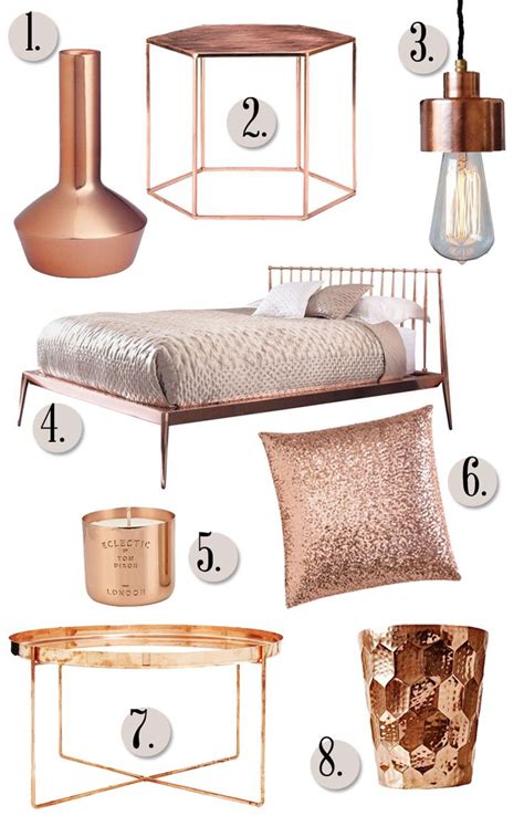 Rose Gold Furniture Stools And Chairs